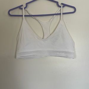 Lululemon lounge bra size L white
